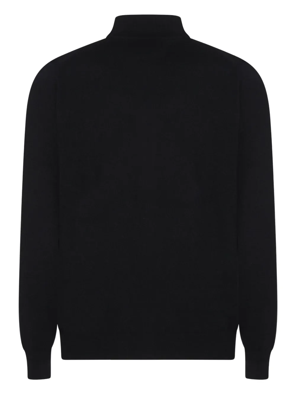 Kiton Vest met rits Zwart