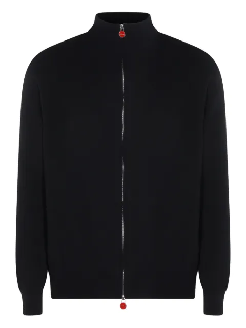 Kiton zip cardigan