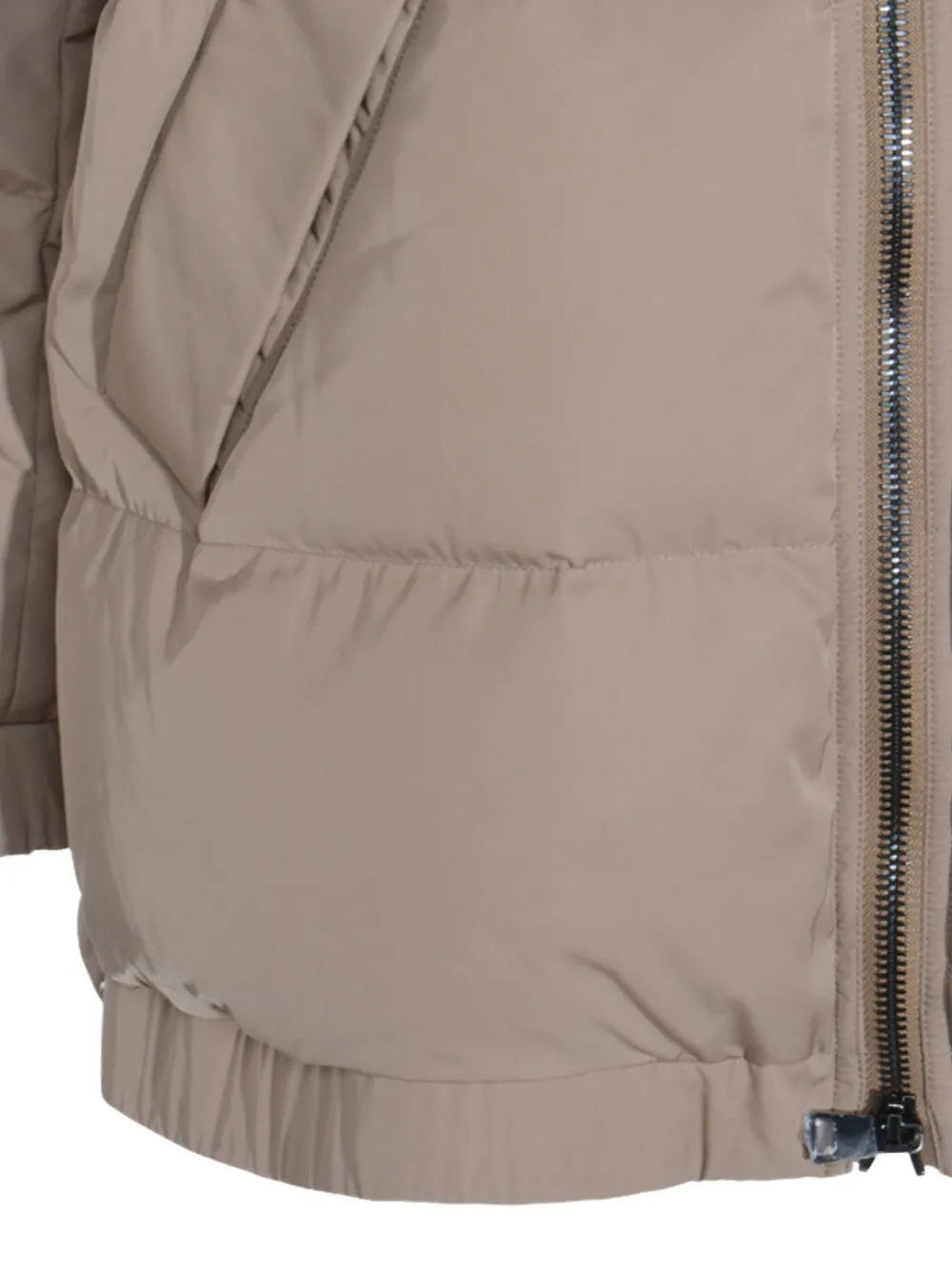 Lou Andrea Hooded Coat In Blue