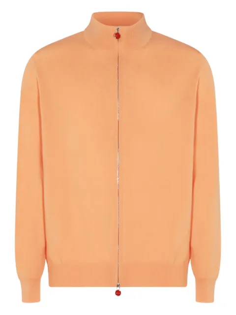 Kiton zip-up cardigan