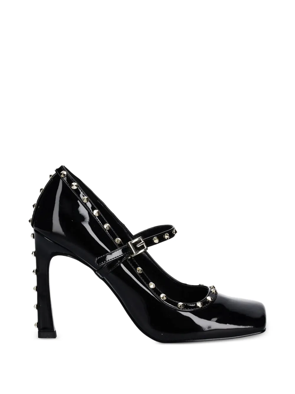 Just Cavalli studded-embellishment buckle-strap pumps - Nero