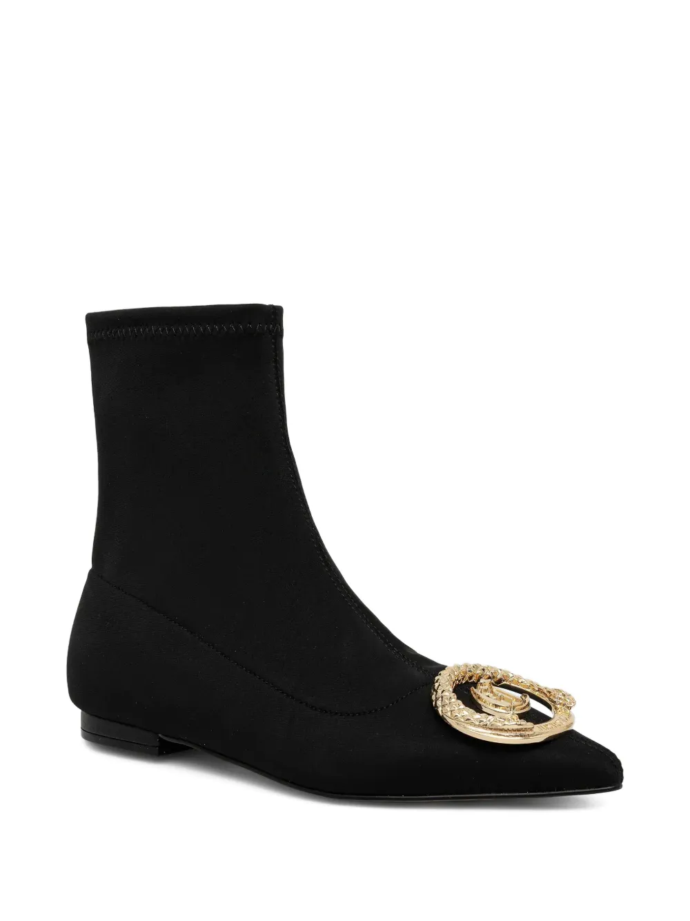 Just Cavalli Laarzen met logodetail Zwart