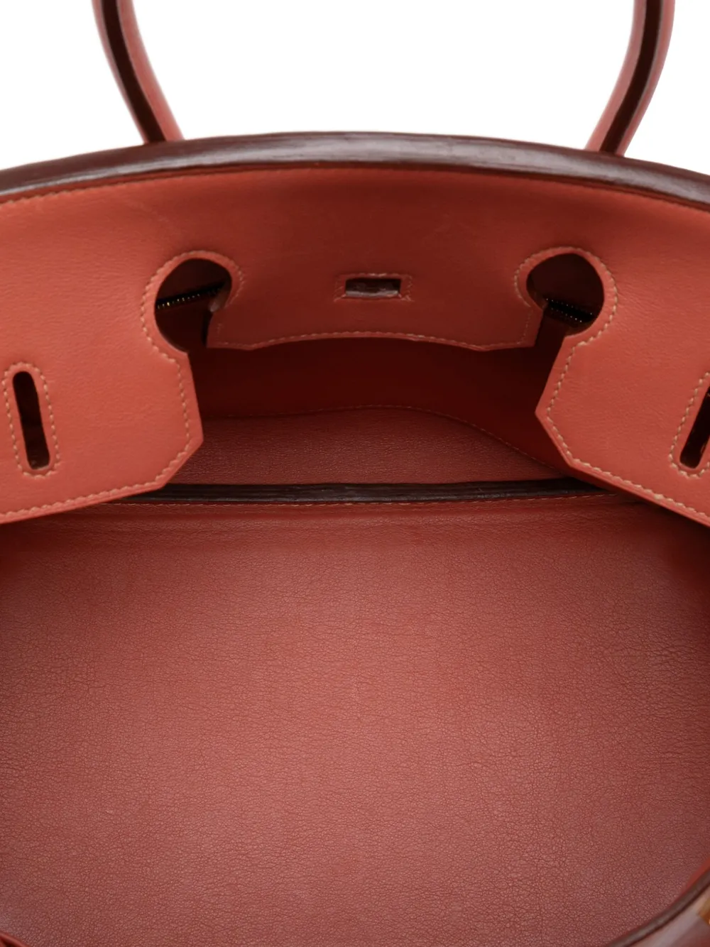 Pre-owned Hermes 2008 Swift Birkin Retourne 35 Handbag In Pink