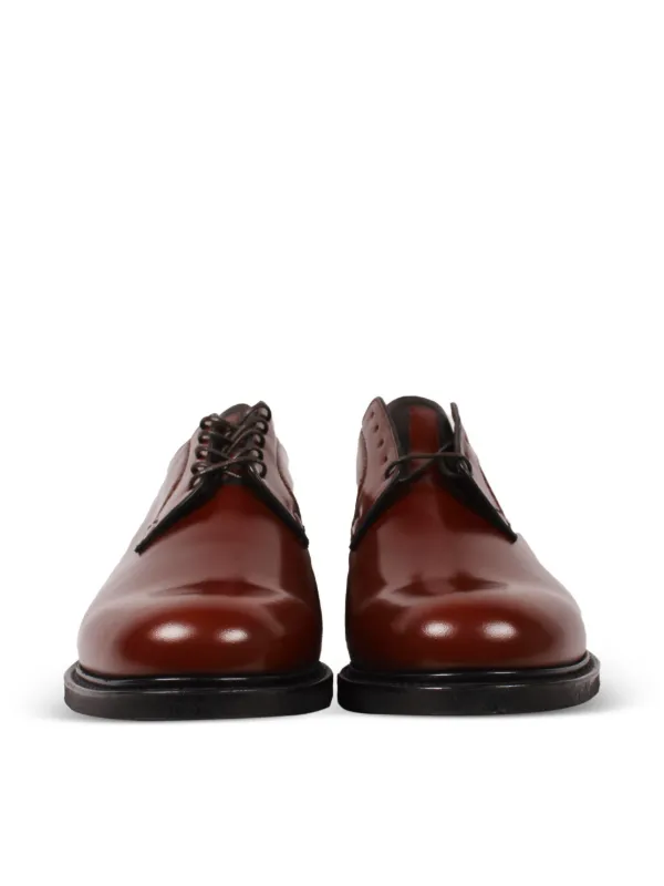 Church's レザー ダービーシューズ | レッド | FARFETCH JP