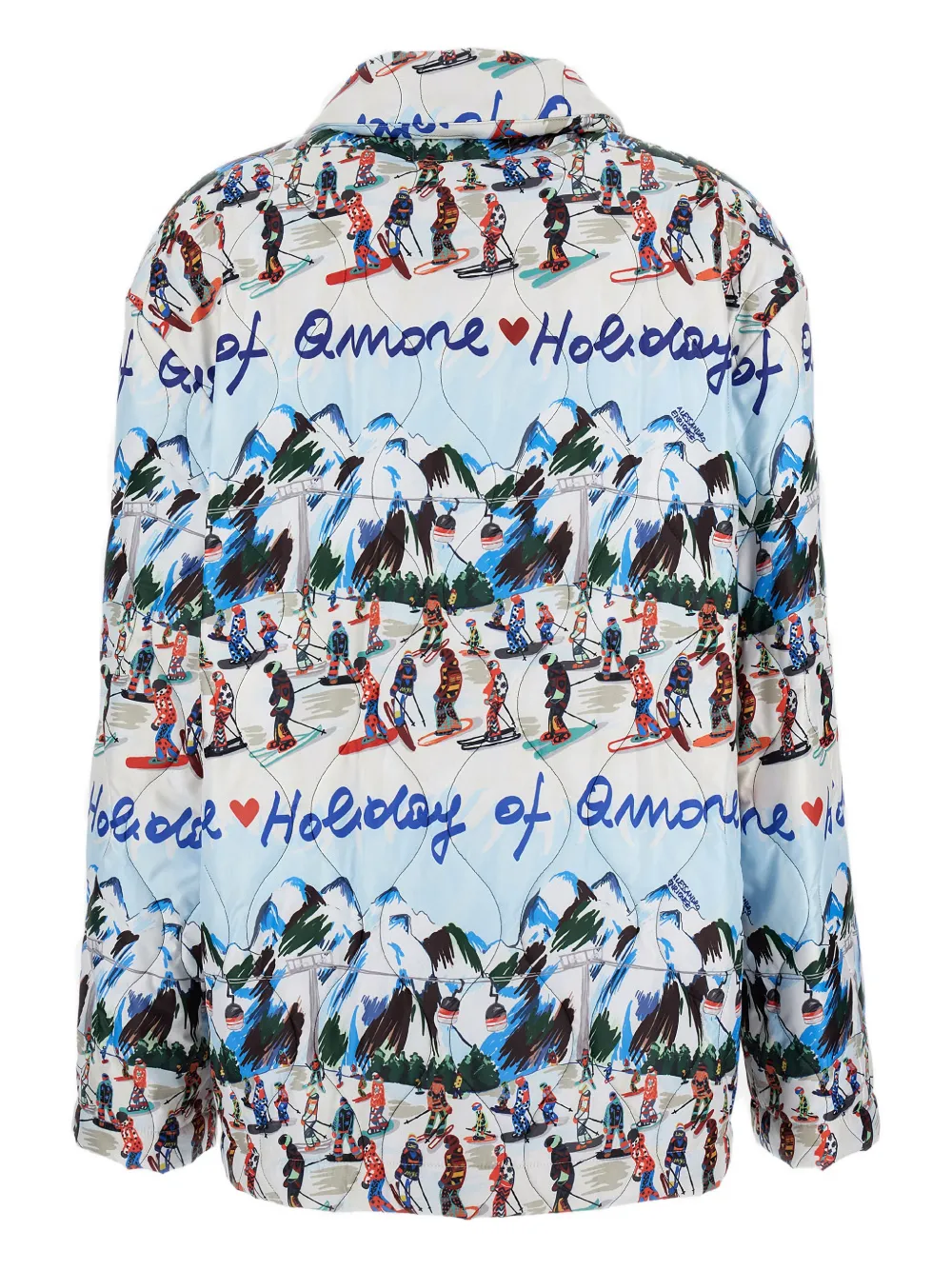 alessandro enriquez chaqueta estampada con botones | Chamarras capitonadas | Image 2