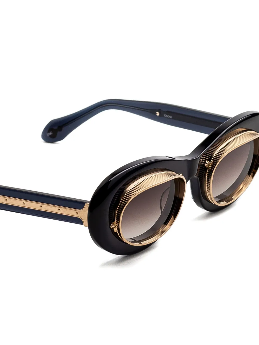 Matsuda Oval-frame Sunglasses In Blue