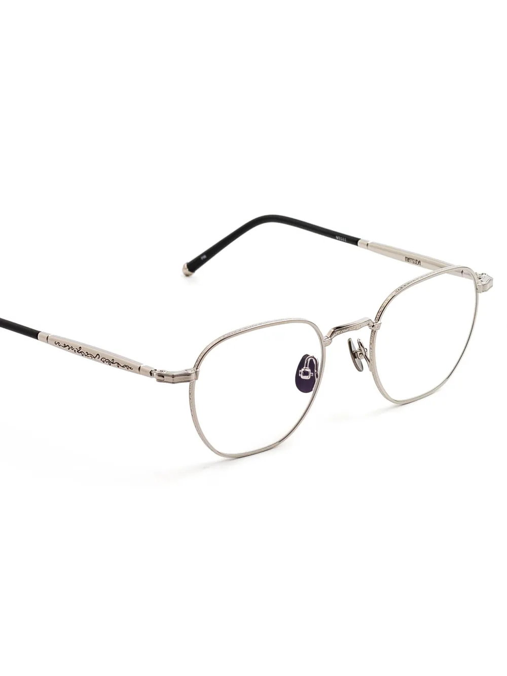 Matsuda Bril met vierkant montuur Zilver