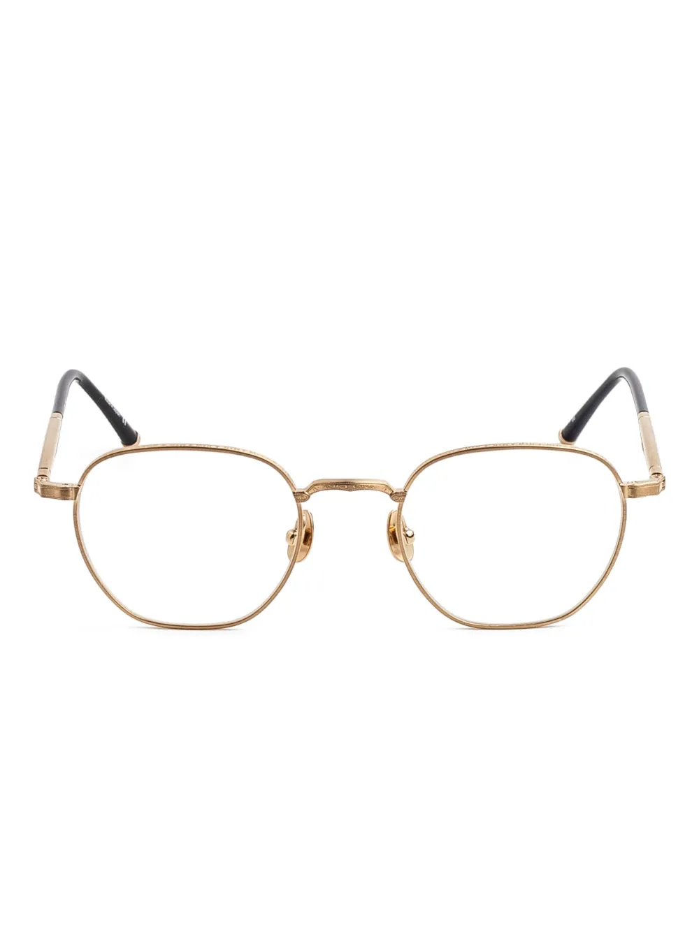 Matsuda round-frame glasses | Gold | Image 1