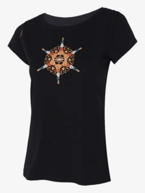 TRANGOWORLD printed short-sleeve T-shirt
