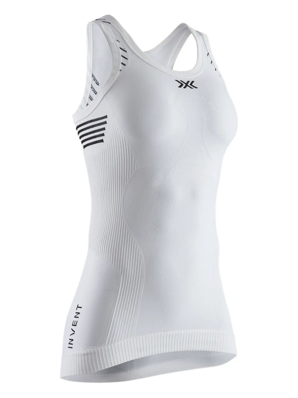 X BIONIC ribbed singlet | White | Image 1