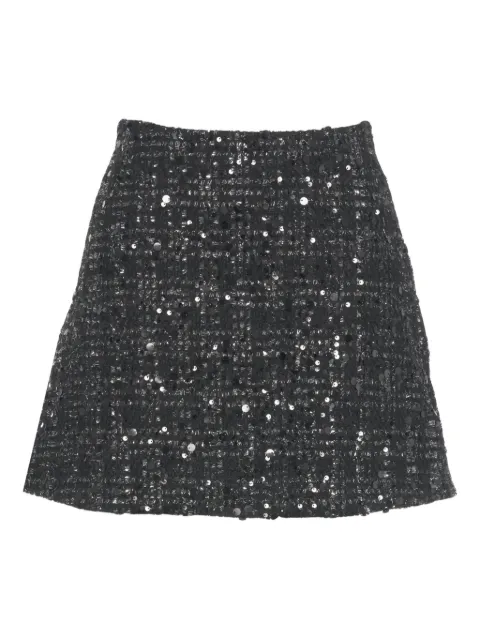 Add sequin mini skirt
