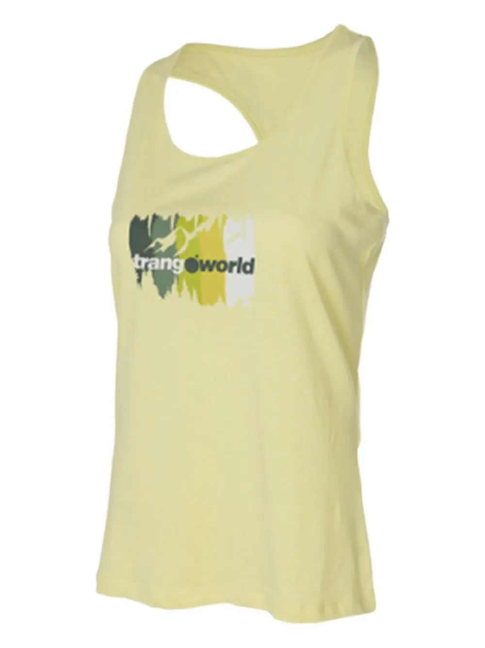 TRANGOWORLD Canotta Trangworld Kisale con logo - Giallo
