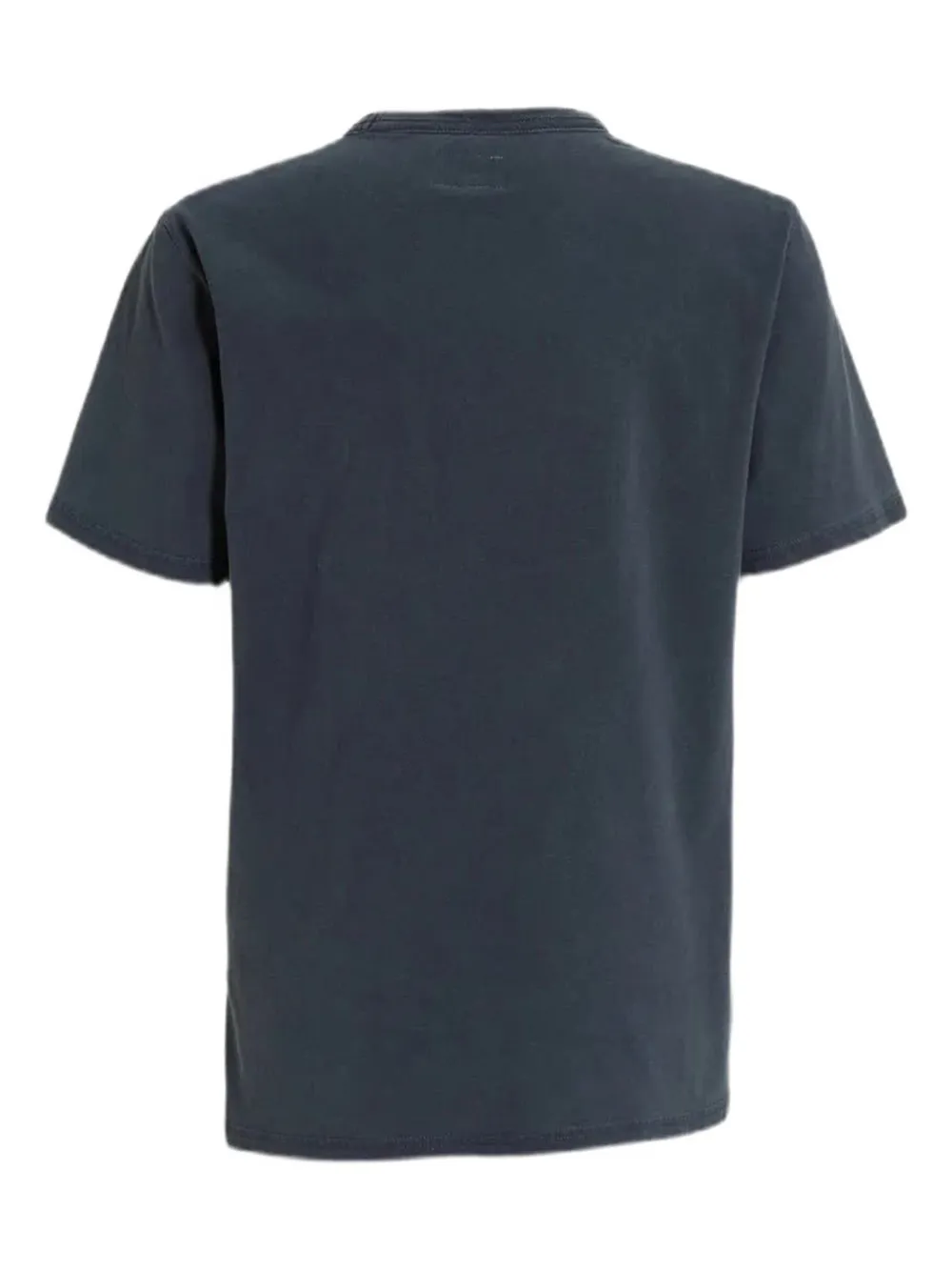 Woolrich Logo-detail Cotton T-shirt In Blue