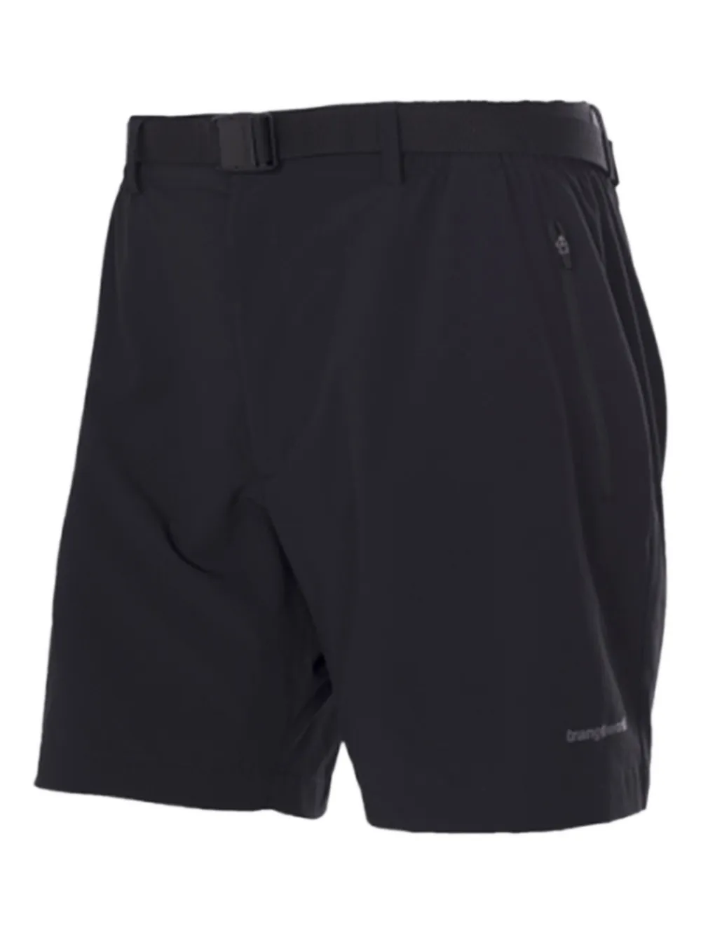 TRANGOWORLD Cargo shorts met ceintuur Zwart