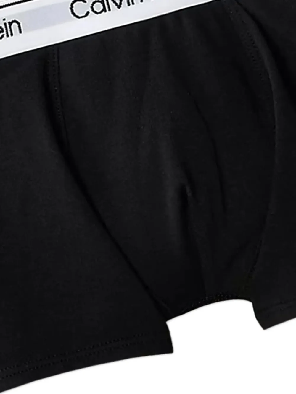 Calvin Klein Kids Drie Icon boxershorts met logoband Zwart