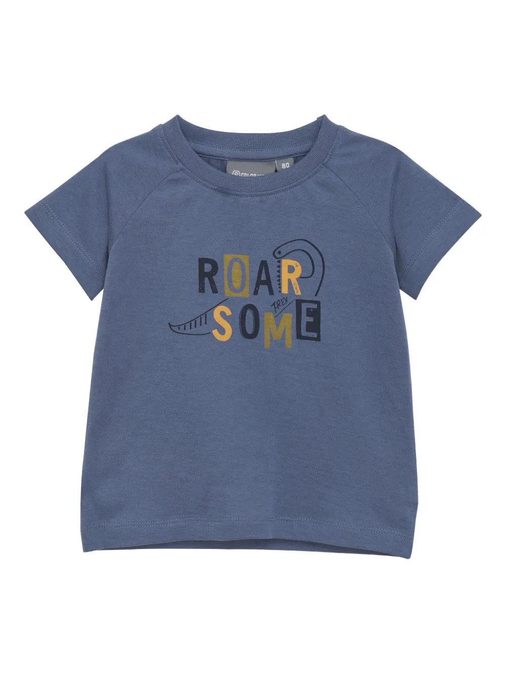 COLOR KIDS playera con estampado gráfico | azul | Image 1