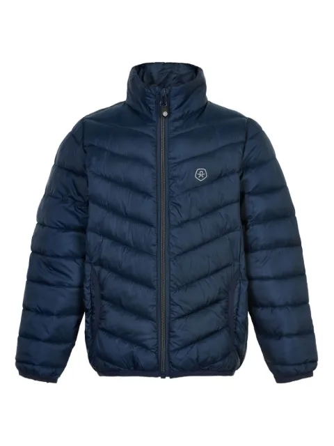 COLOR KIDS quilted zip jacket