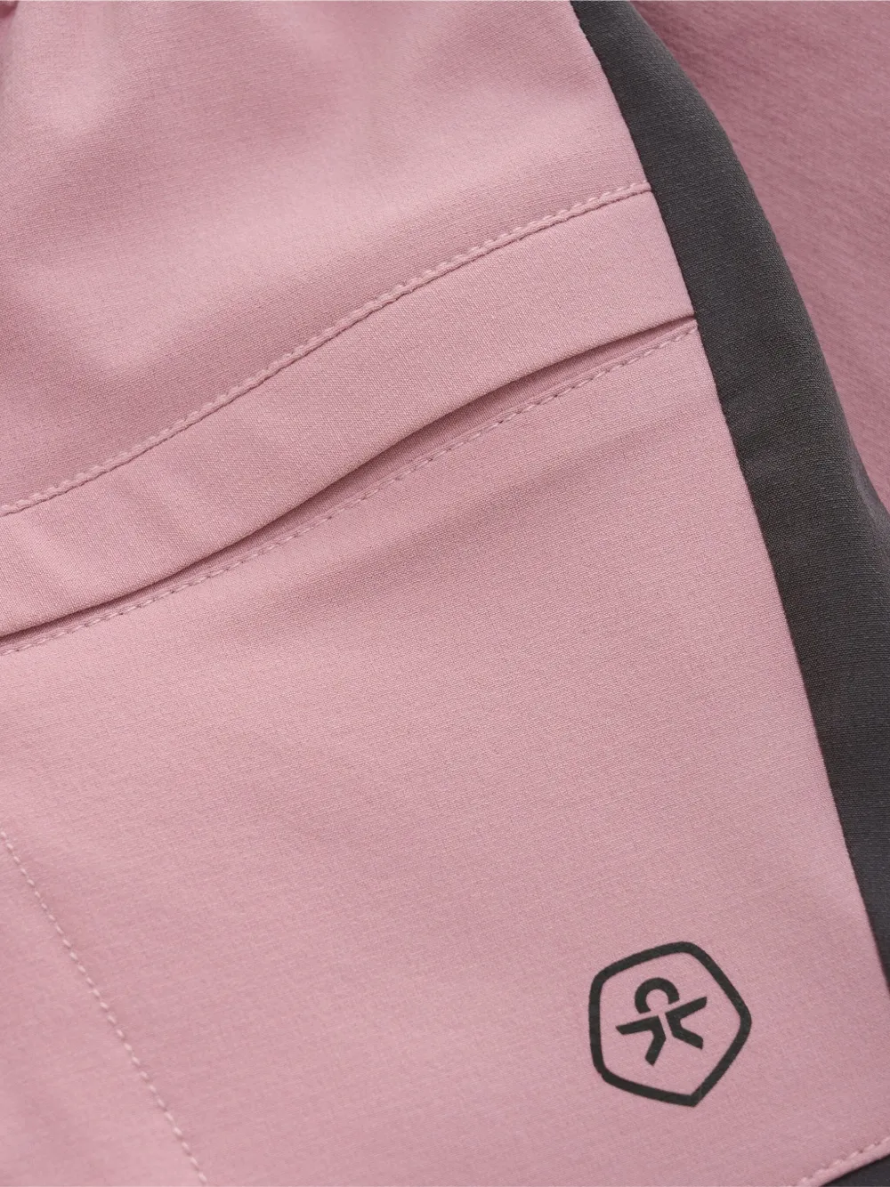 COLOR KIDS Broek met vlakken en zak Roze