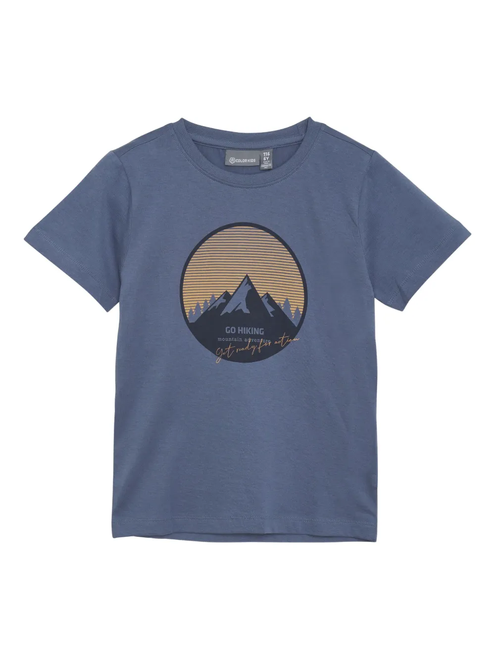 COLOR KIDS グラフィック Tシャツ - ブルー