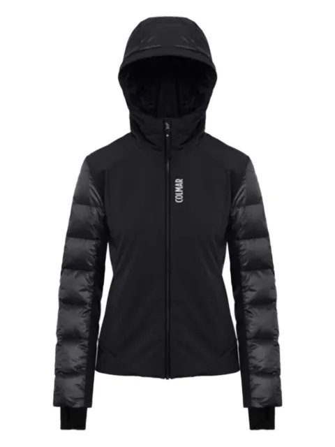 Colmar quilted-sleeves hooded jacket