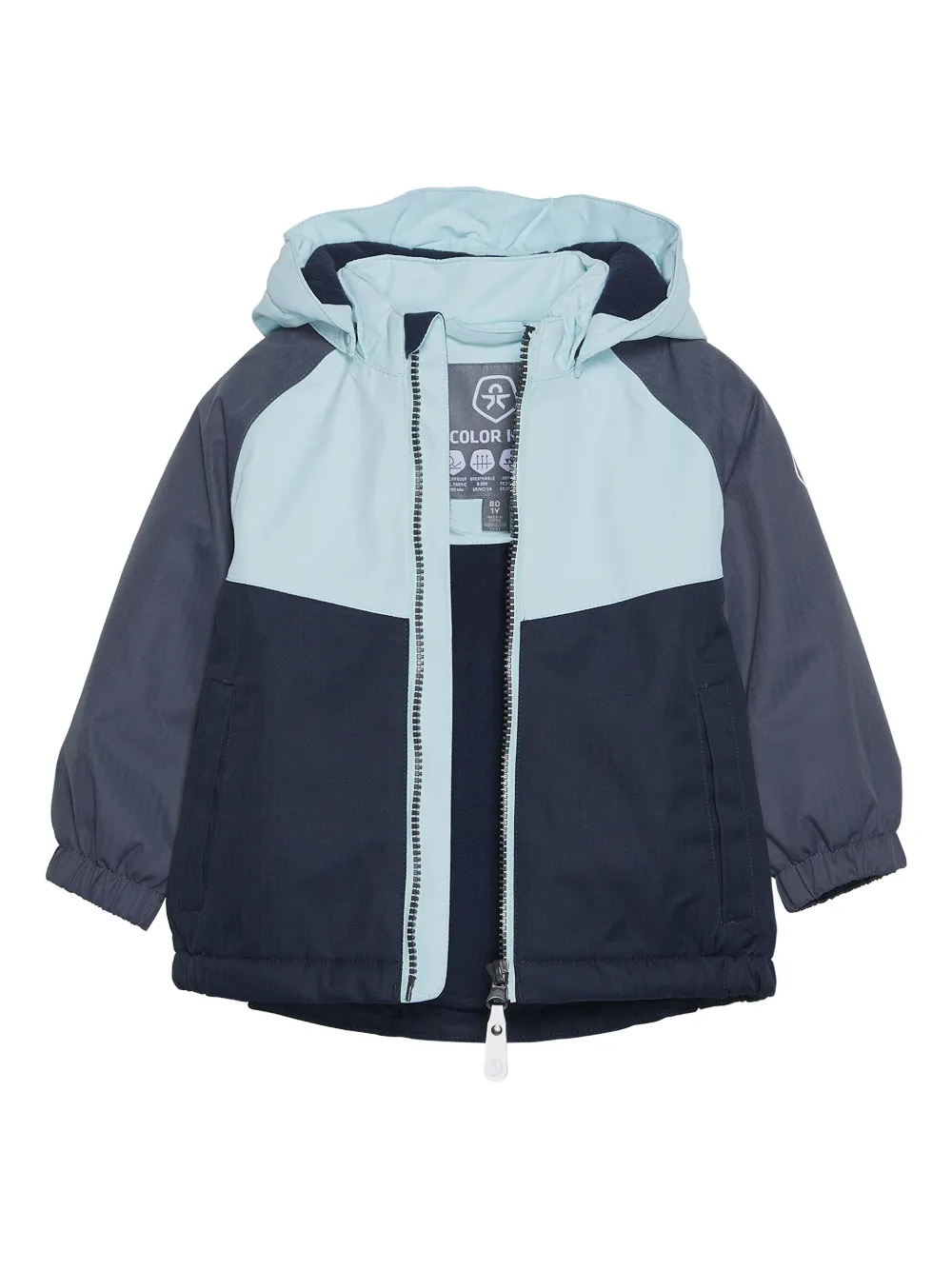 COLOR KIDS hooded jacket - ブルー COLOR KIDS hooded jacket - ブルー