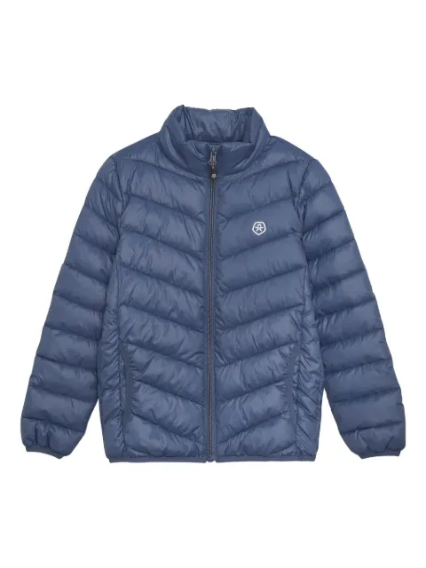 COLOR KIDS quilted zip jacket