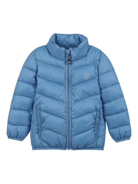COLOR KIDS quilted long-sleeve jacket