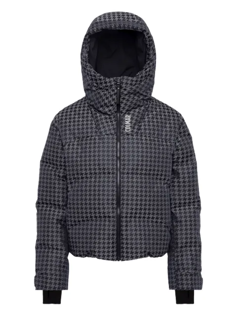 Colmar houndstooth puffer jacket