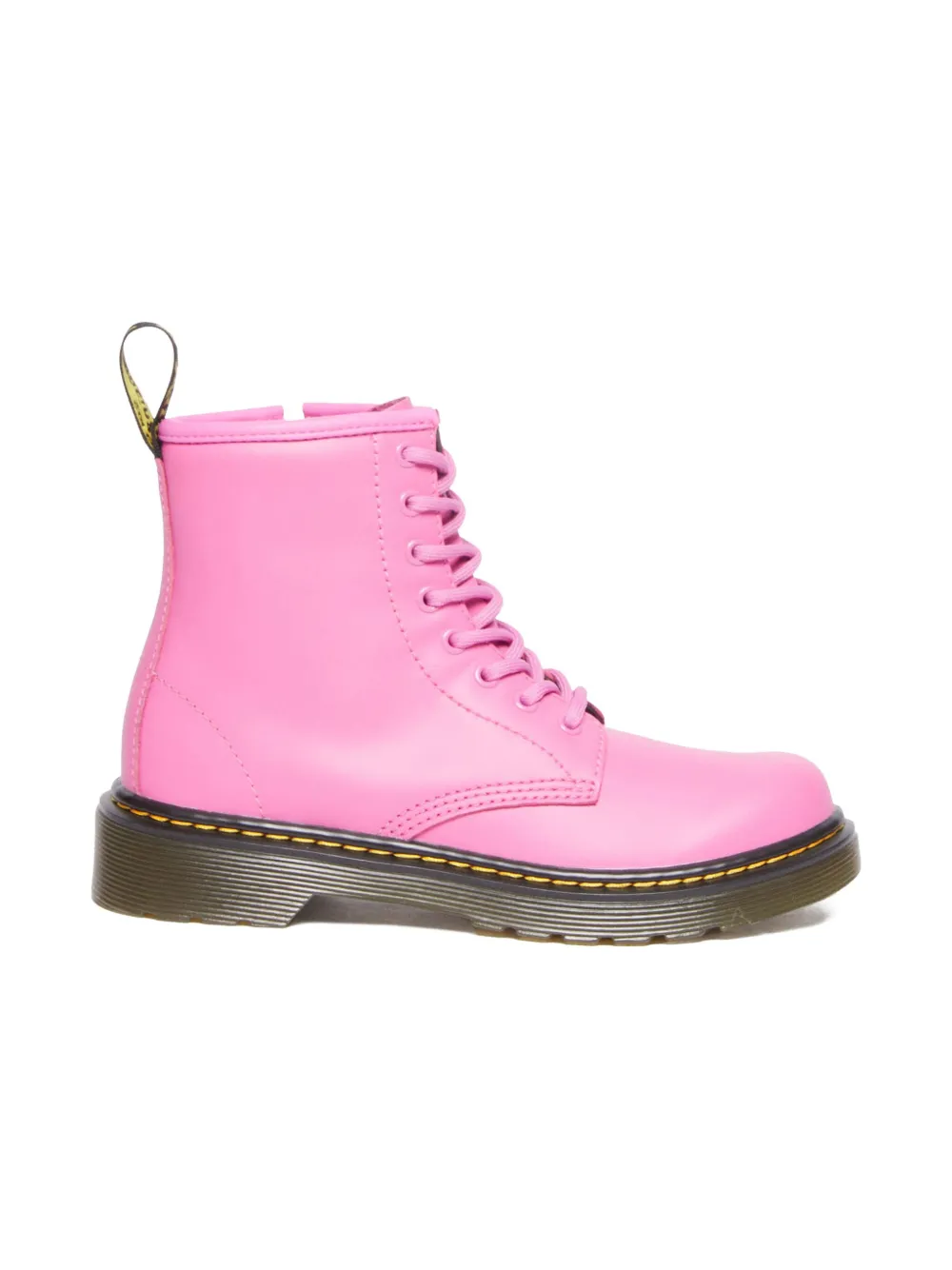 Dr. Martens Kids lace-up zip-fastening boots Roze