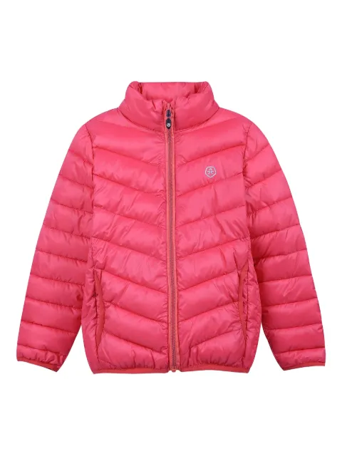 COLOR KIDS quilted-zip jacket