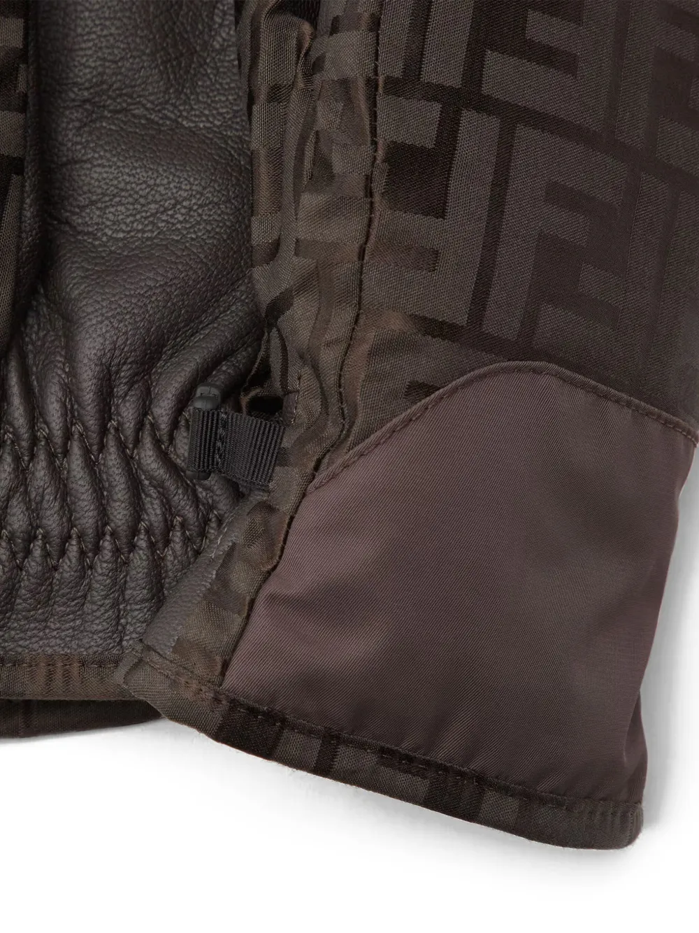 FENDI gants à motif monogrammé | Image 2