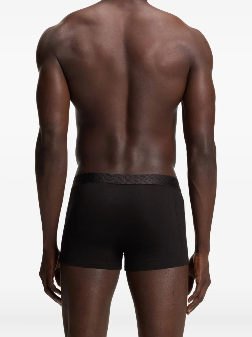 BOSS Set van drie boxershorts met elastische tailleband Zwart