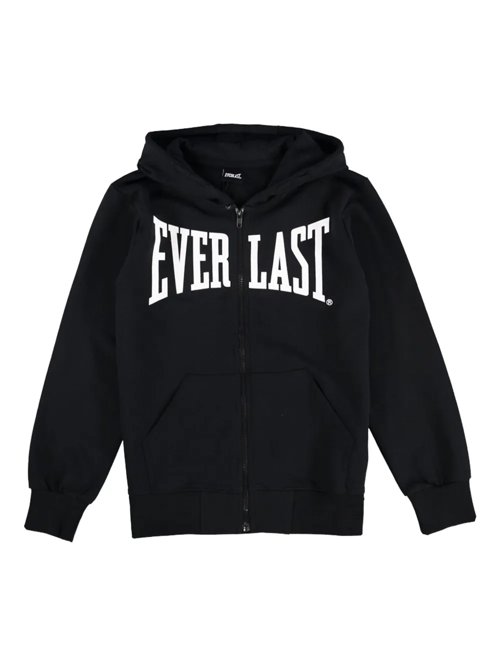 Everlast Zipped Hoodie In Black