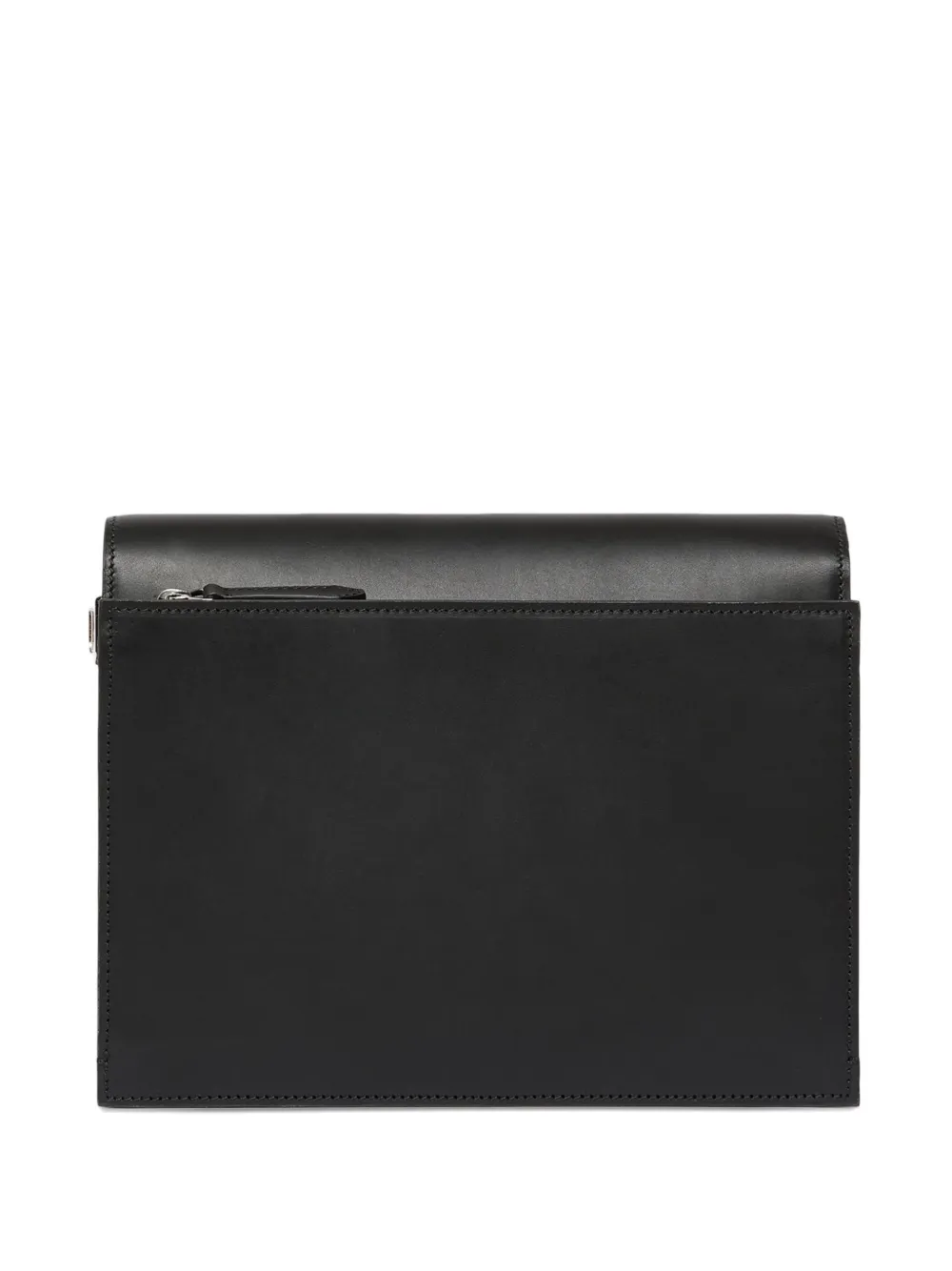 Max Mara Flap-top Satchel Bag In Black