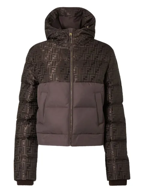 FENDI monogram hooded jacket