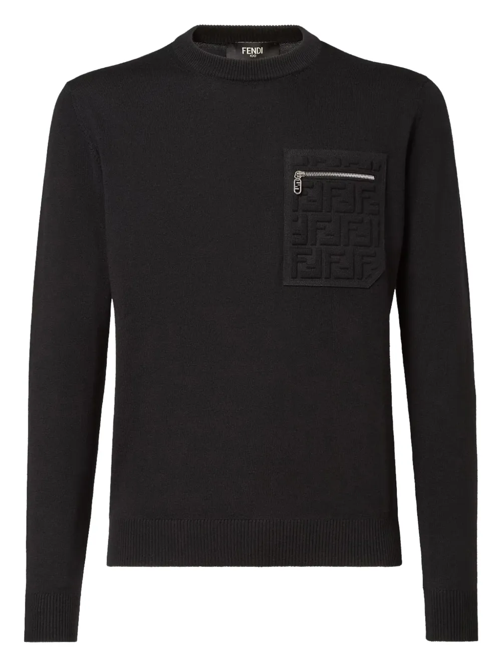 FENDI wool sweater | Black | Image 1