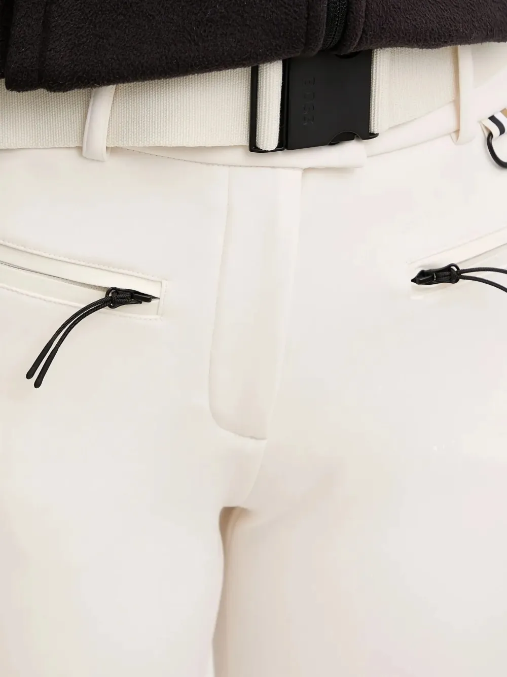 Hugo Boss Buckle-belt Ski Bottoms In White