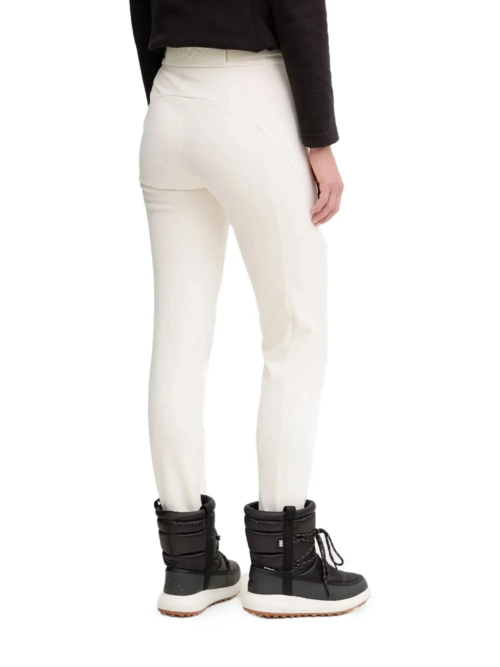 Hugo Boss Buckle-belt Ski Bottoms In White