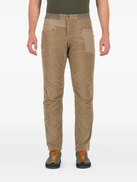 KARPOS panelled corduroy trousers