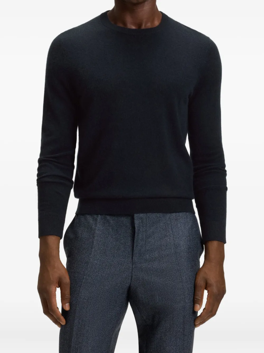 BOSS Kasjmier trui Blauw