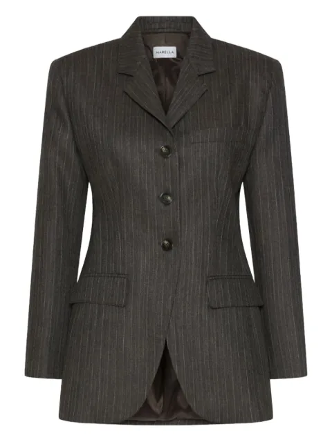 Marella pinstripe buttoned blazer 