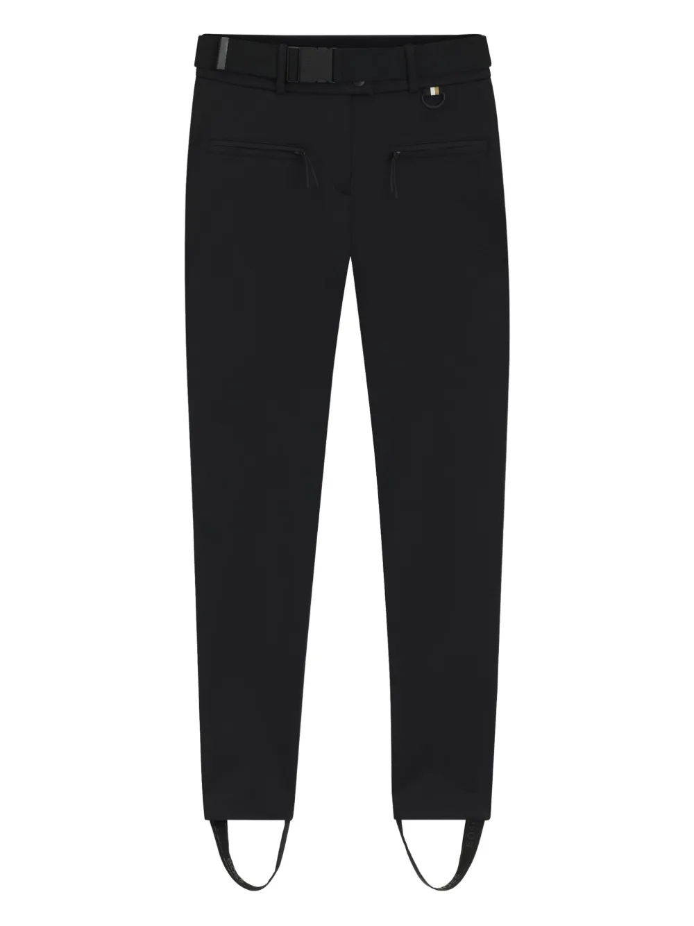 BOSS Pantaloni affusolati con zip - Nero