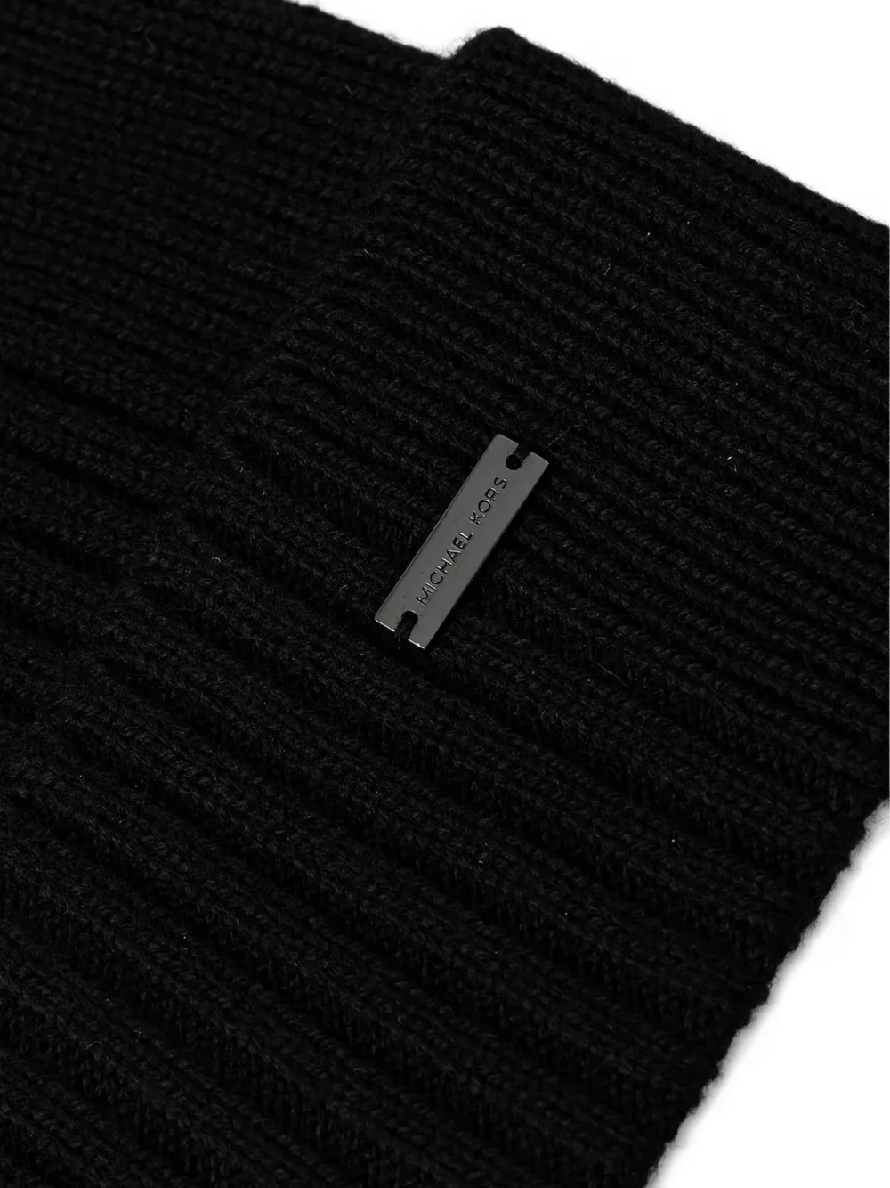 Michael Kors logo-plaque beanie hat | Image 2