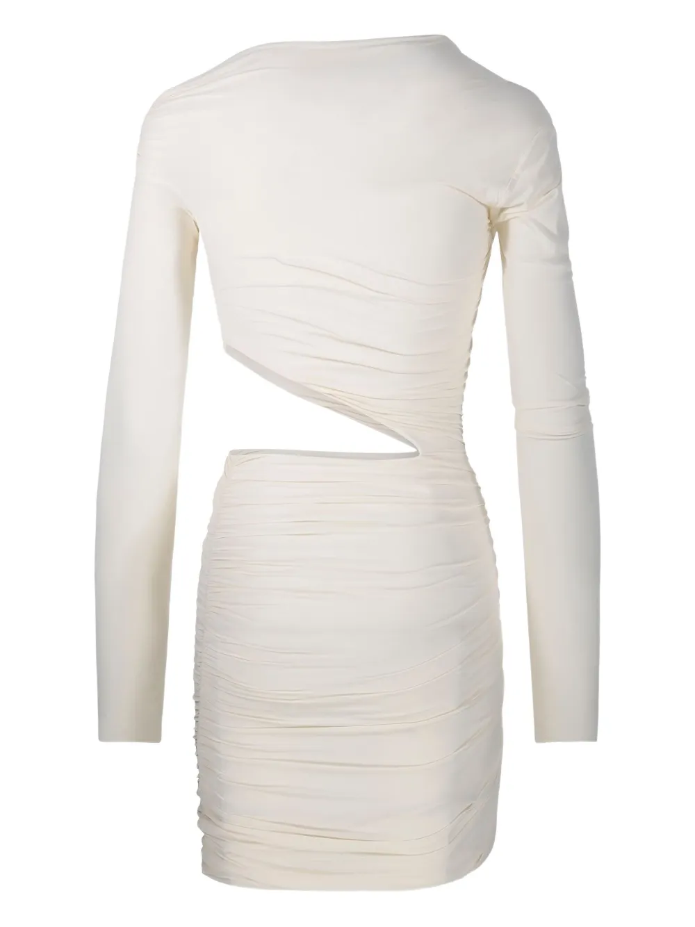 Amazuìn cutout draped dress - Beige