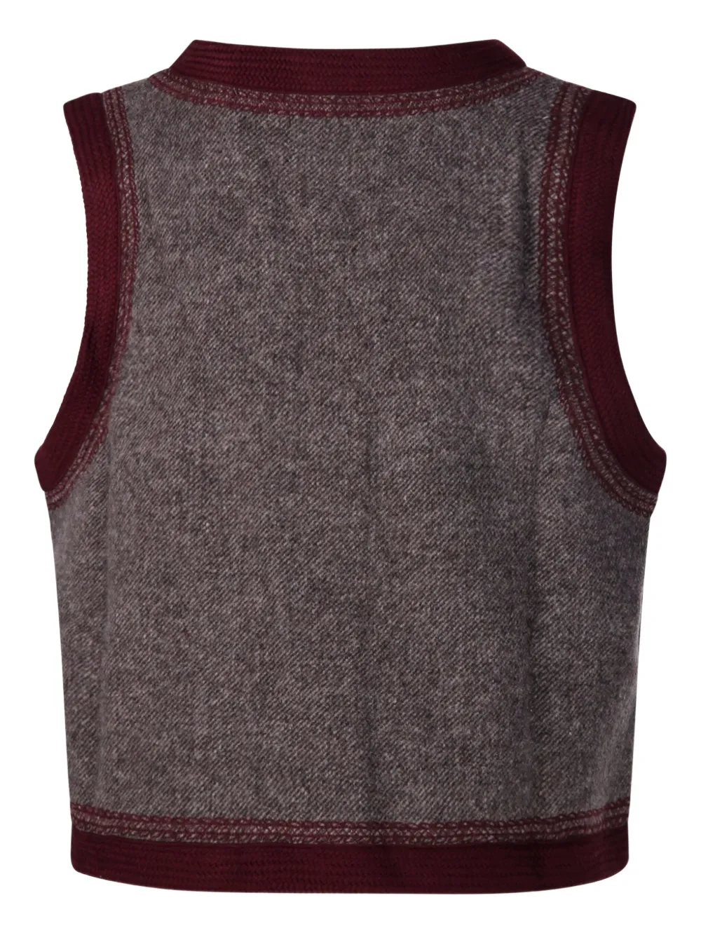 Antik Batik Will Floral-embroidered Trim Jacket In Brown