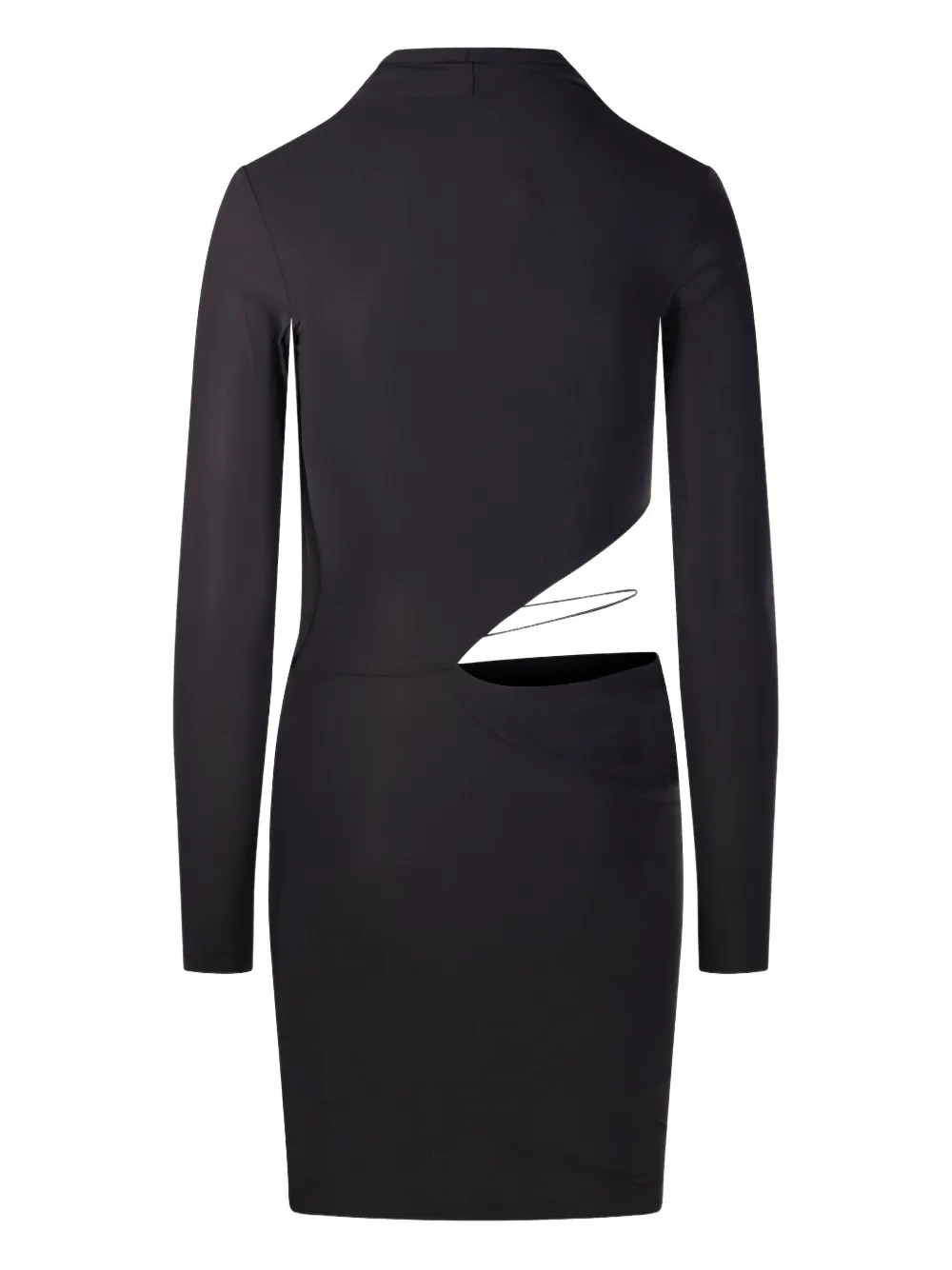 Amazuìn draped cutout dress - Bruin