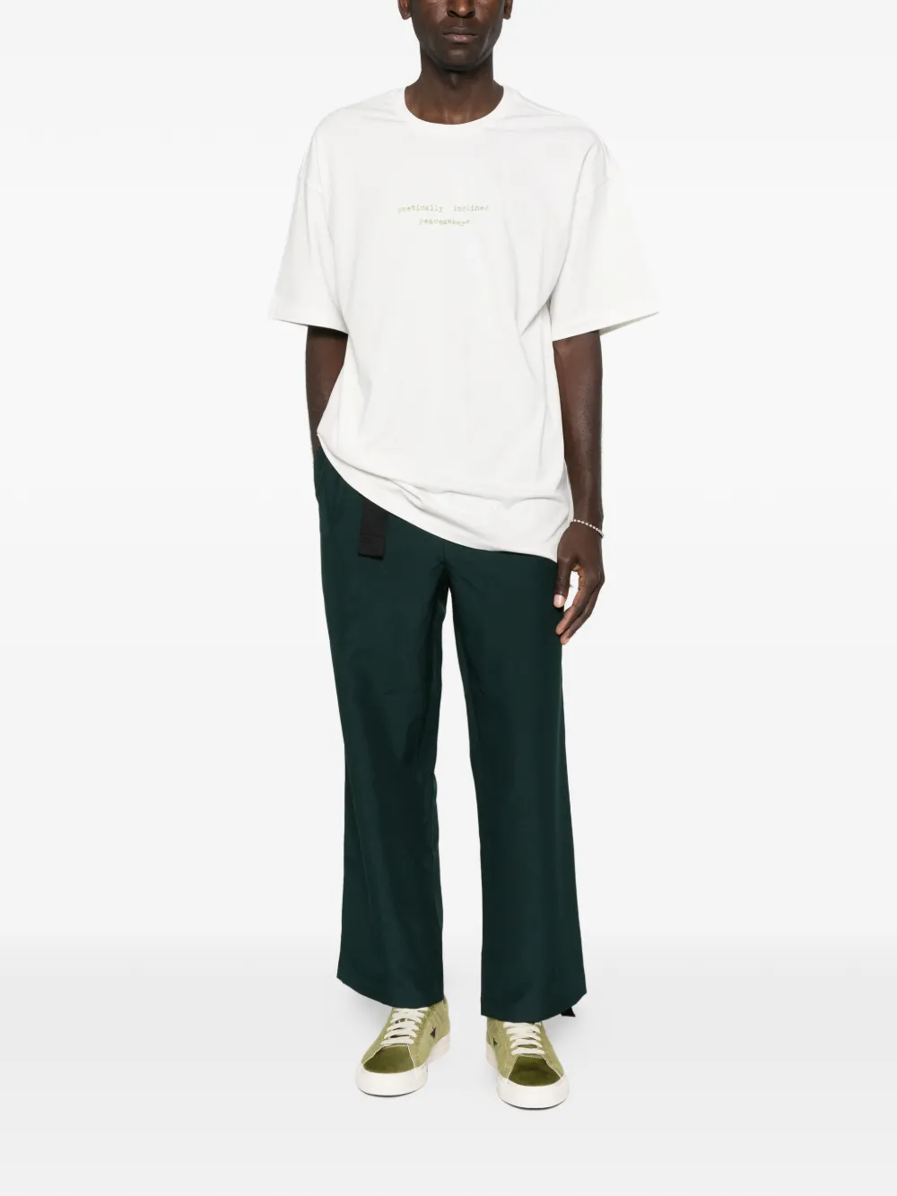 Peacemaker Oamc pantalones con cinturón | Pantalones rectos y con corte regular | Image 2