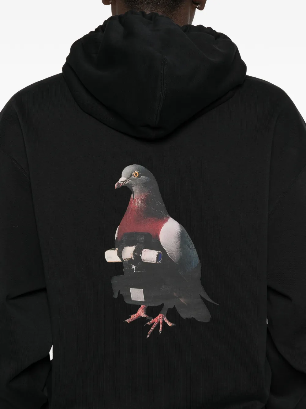Peacemaker Oamc pigeon-print long-sleeve hoodie | Hoodies | Image 2