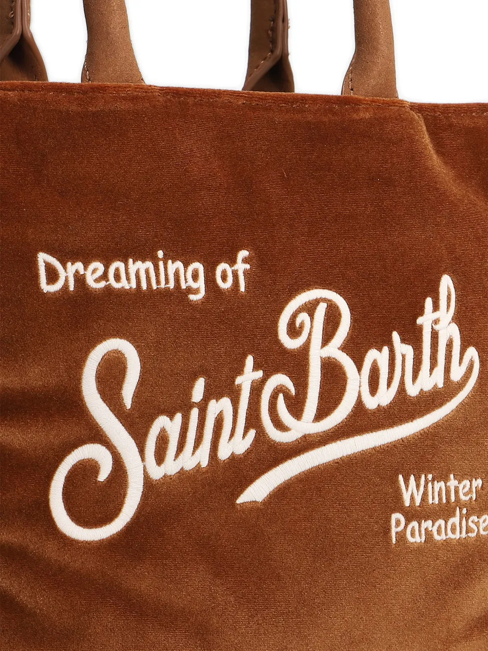 MC2 Saint Barth fringed top-handle tote bag Bruin