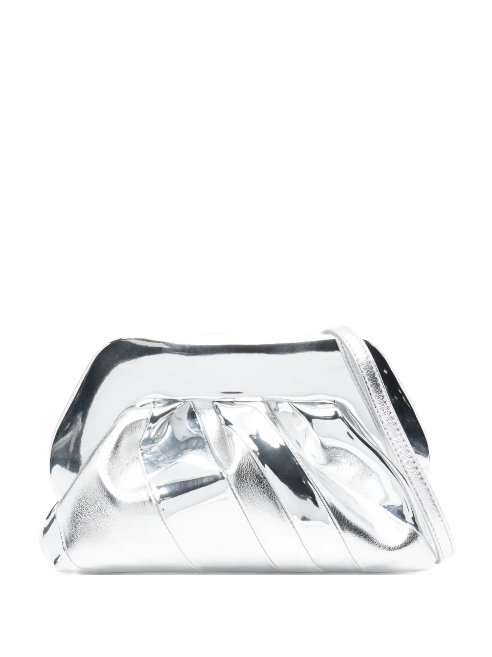 Themoirè Tia clutch bag - Argento